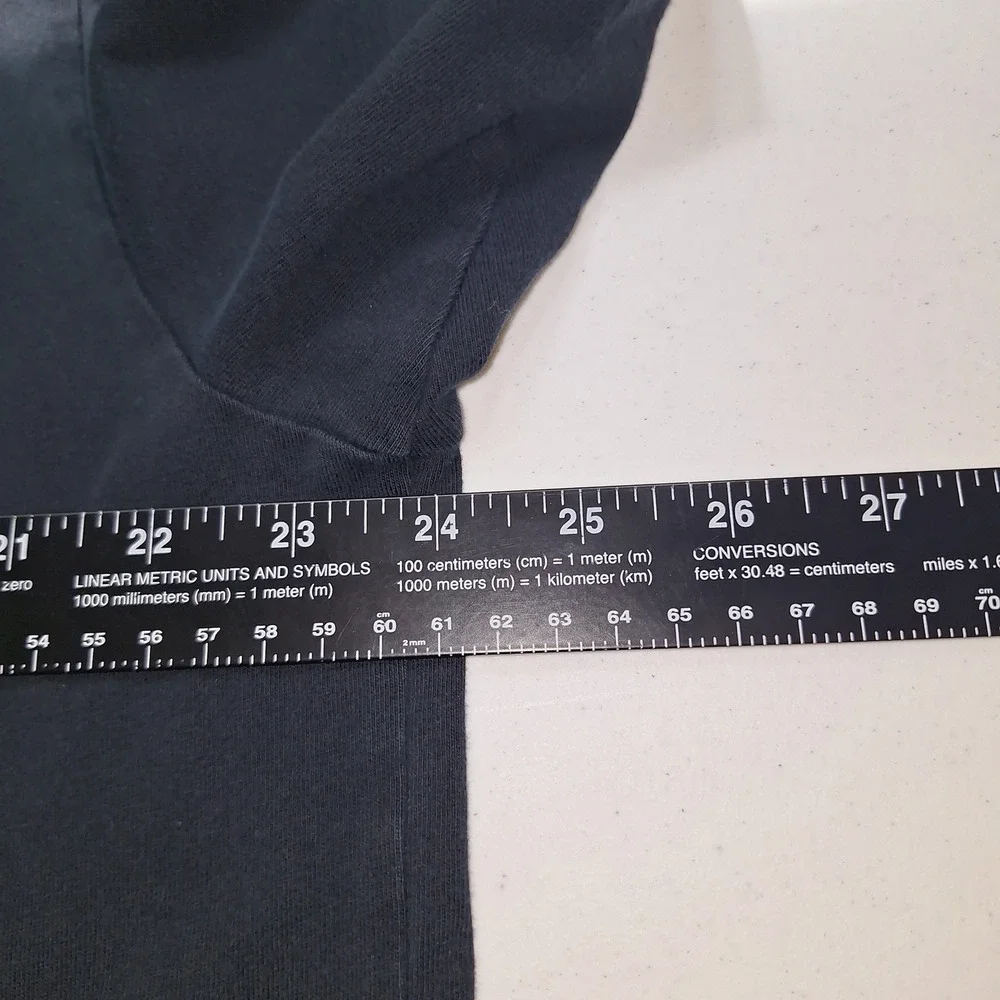 Vintage VTG 100% Cotton Quiet Luxury Banana Republic Minimalist Black T-Shirt XL